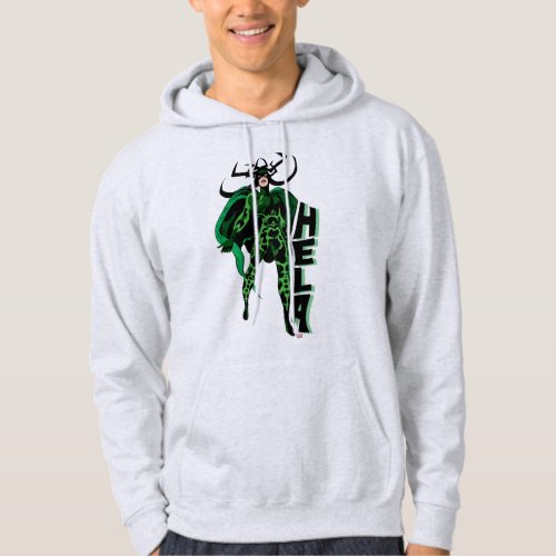 Hela Character Typography Art Hoodie