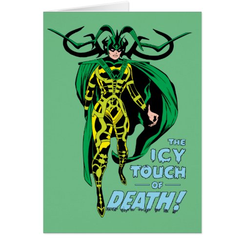 Hela The Icy Touch of Death