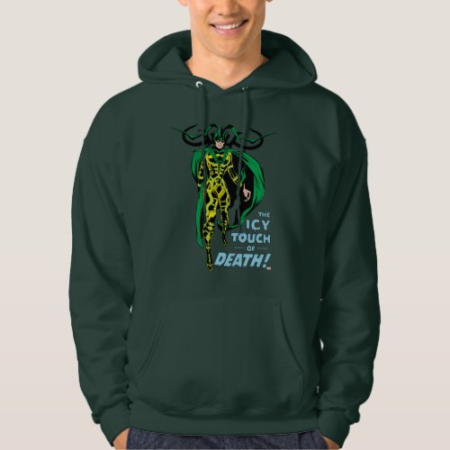 Hela The Icy Touch of Death Hoodie