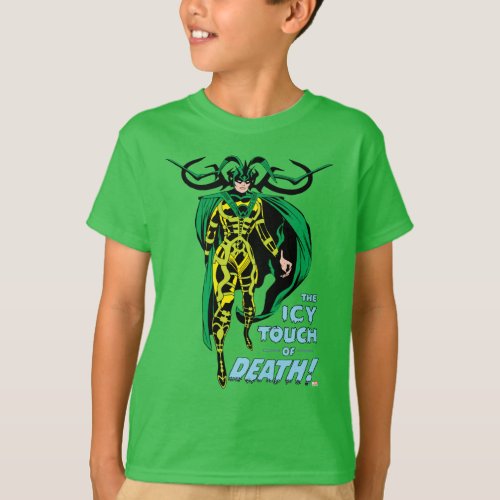 Hela The Icy Touch of Death T_Shirt