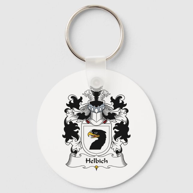 Helbich Family Crest Keychain (Front)