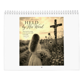 Held by His Word Scripture Calendar 2027