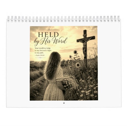 Held by His Word Scripture Calendar 2027