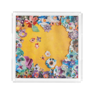Held by Light Acrylic Serving Tray