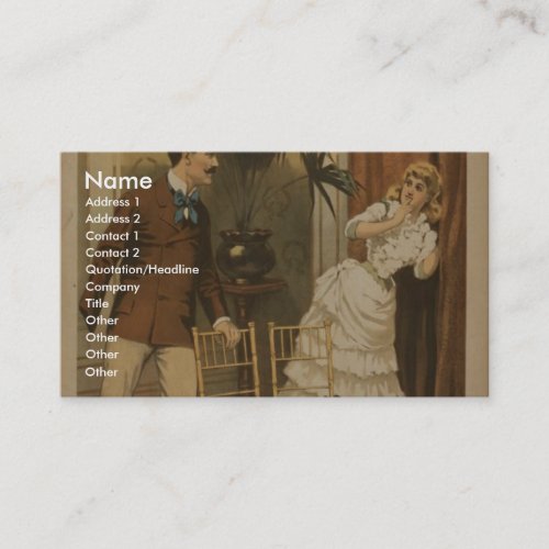 Held by the Enemy Business Card