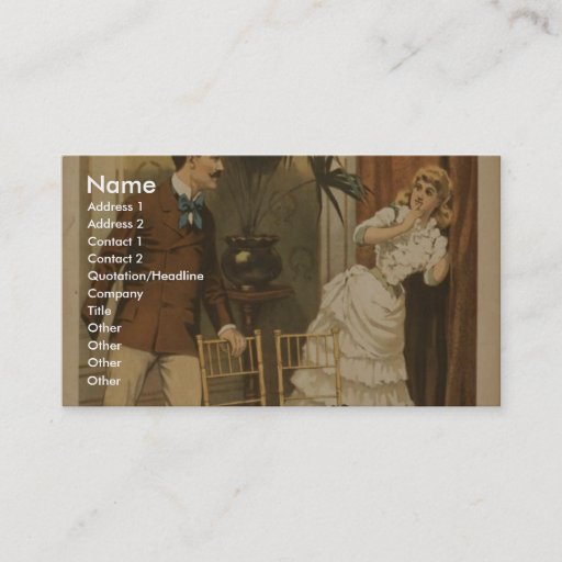 Customizable Held by the Enemy Business Card