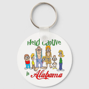 Held Captive in Alabama Keychain