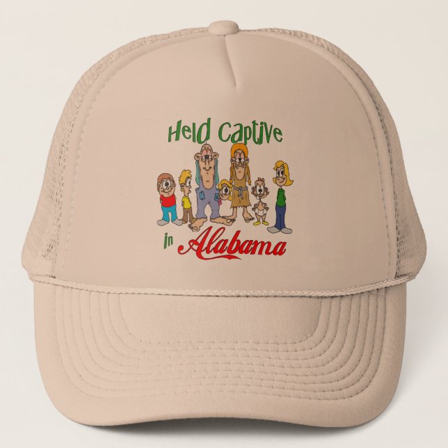 Held Captive in Alabama Trucker Hat (Front)