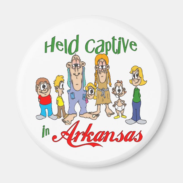 Held Captive in Arkansas Magnet (Front)