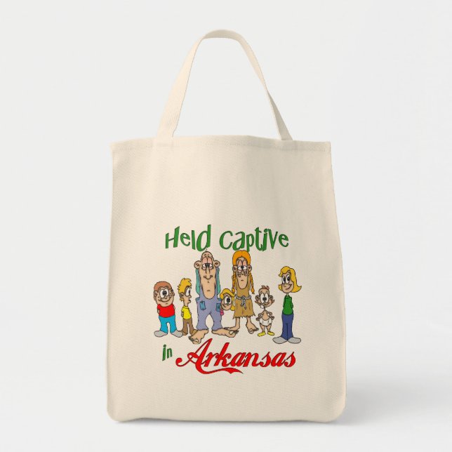 Held Captive in Arkansas Tote Bag (Front)