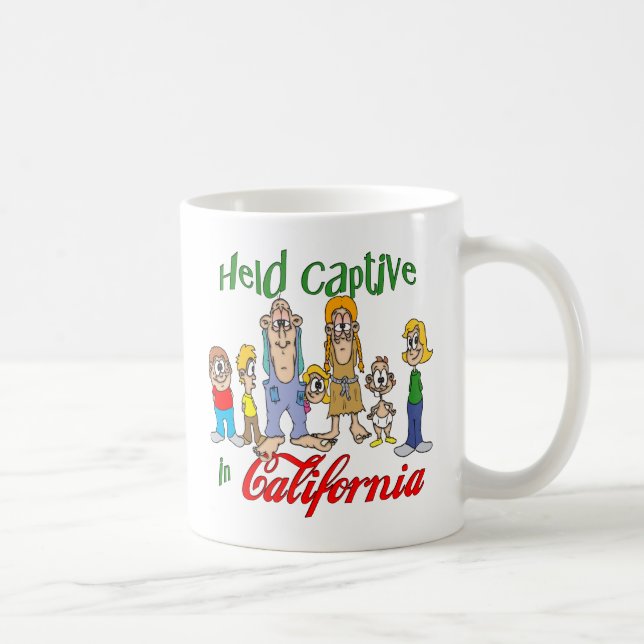 Held Captive in California Coffee Mug (Right)