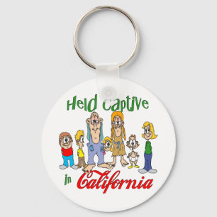 Held Captive in California Keychain