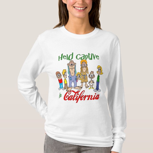 Held Captive in California T-Shirt (Front)