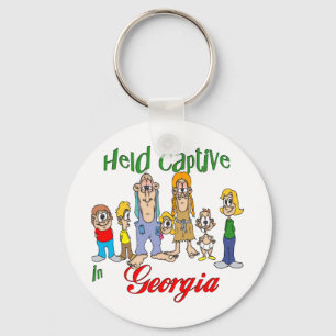 Held Captive in Georgia Keychain