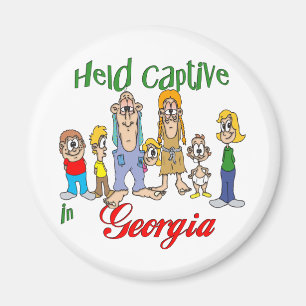 Held Captive in Georgia Magnet