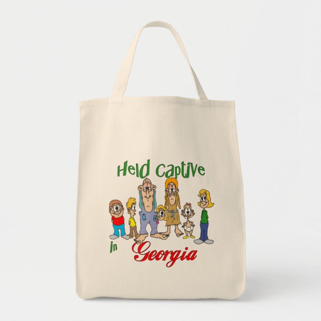 Held Captive in Georgia Tote Bag (Front)