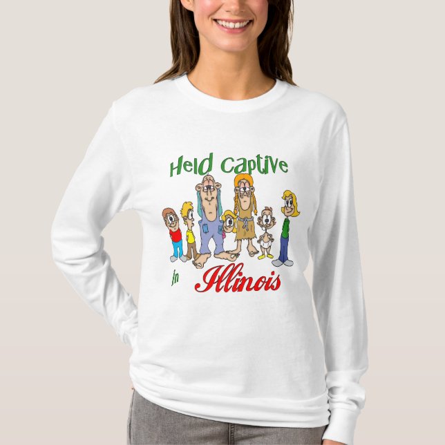Held Captive in Illinois T-Shirt (Front)