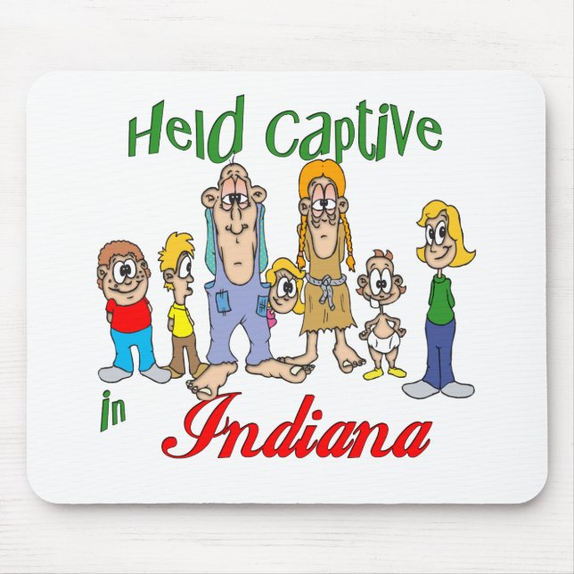 Held Captive in Indiana Mouse Pad (Front)