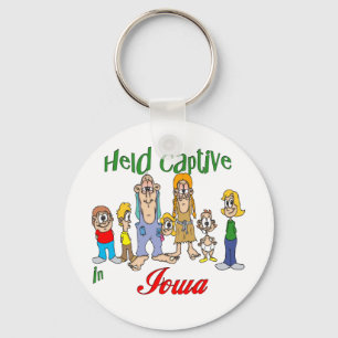 Held Captive in Iowa Keychain