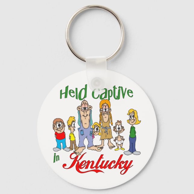 Held Captive in Kentucky Keychain (Front)