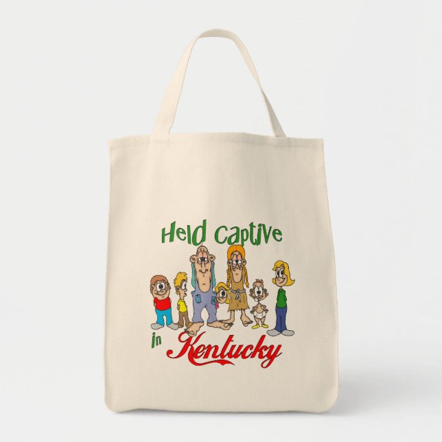 Held Captive in Kentucky Tote Bag (Front)
