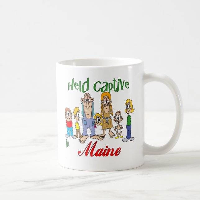 Held Captive in Maine Coffee Mug (Right)