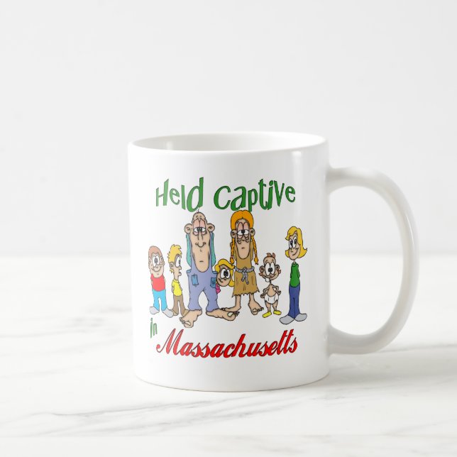Held Captive in Massachusetts Coffee Mug (Right)
