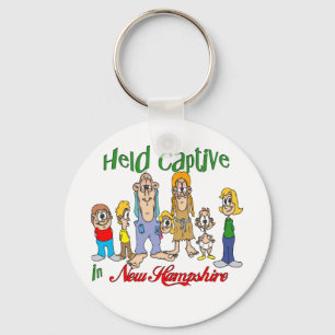 Held Captive in New Hampshire Keychain