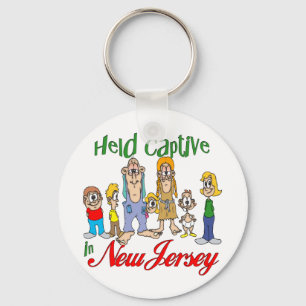 Held Captive in New Jersey Keychain