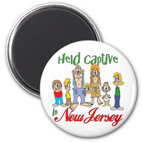 Held Captive in New Jersey Magnet