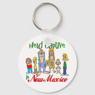 Held Captive in New Mexico Keychain