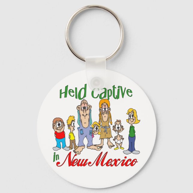 Held Captive in New Mexico Keychain (Front)