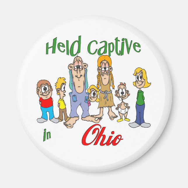 Held Captive in Ohio Magnet (Front)