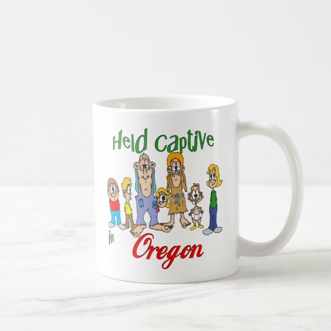 Held Captive in Oregon Coffee Mug (Right)