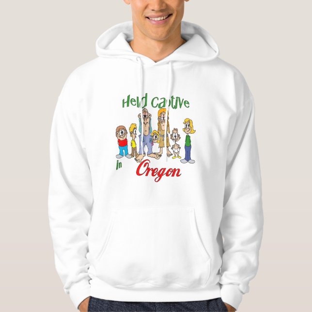 Held Captive in Oregon Hoodie (Front)