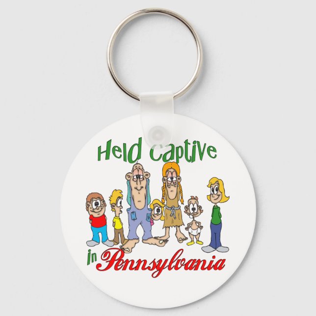 Held Captive in Pennsylvania Keychain (Front)