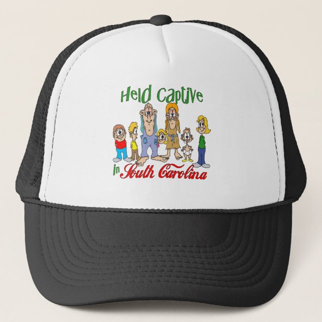 Held Captive in South Carolina Trucker Hat (Front)