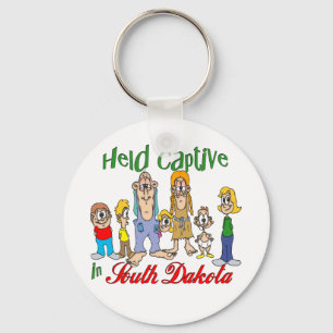 Held Captive in South Dakota Keychain