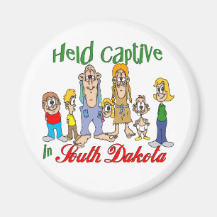 Held Captive in South Dakota Magnet