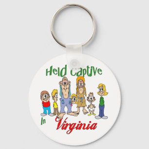 Held Captive in Virginia Keychain