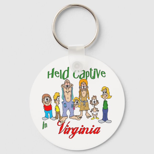 Held Captive in Virginia Keychain (Front)