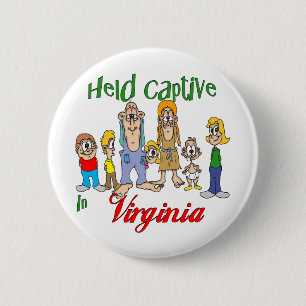 Held Captive in Virginia Pinback Button