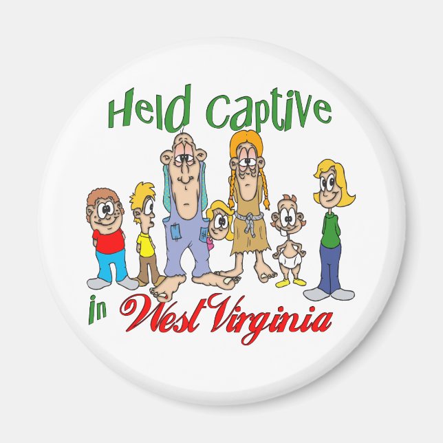 Held Captive in West Virginia Magnet (Front)