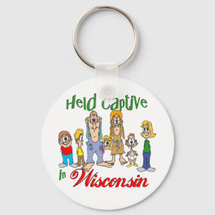 Held Captive in Wisconsin Keychain