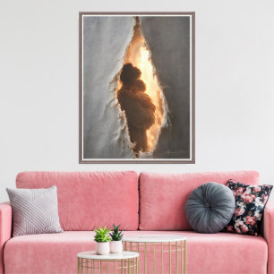 Held Close Canvas Print