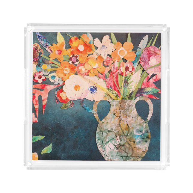 Held in Form Acrylic Serving Tray (Front)