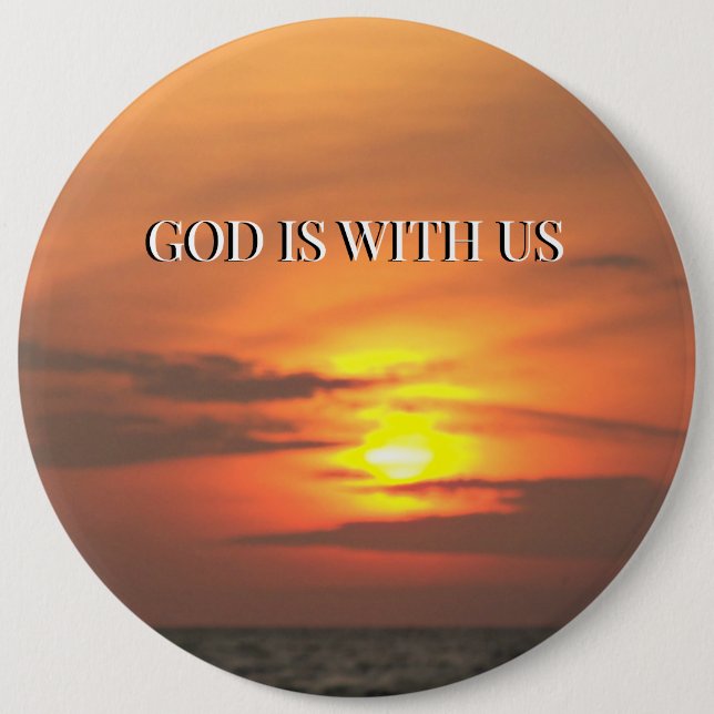 Held in His Peace Button (Front)