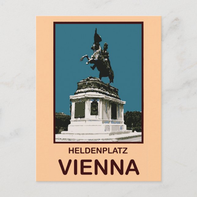 Heldenplatz Vienna Postcard (Front)