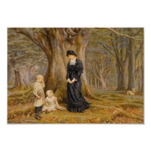 Helen Allingham Vintage The Lady of the Manor Photo Print