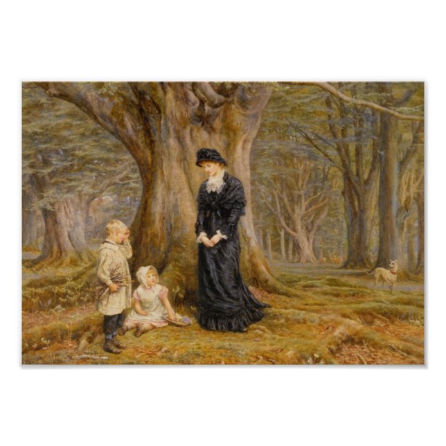Helen Allingham Vintage The Lady of the Manor Photo Print (Front)
